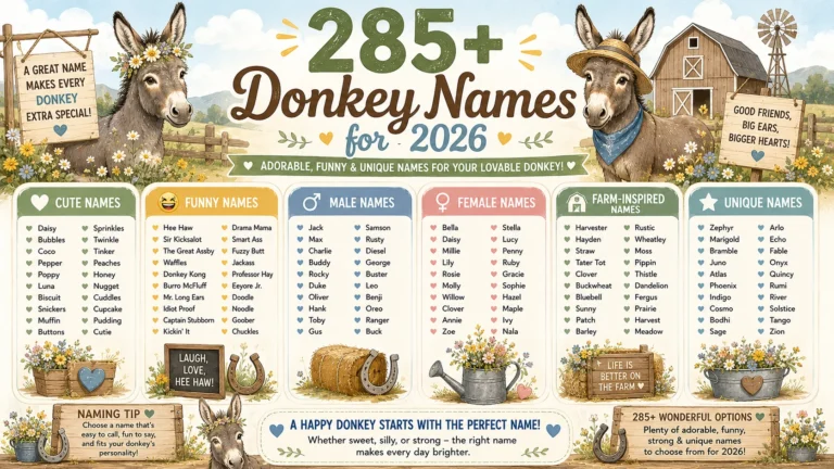 donkey names