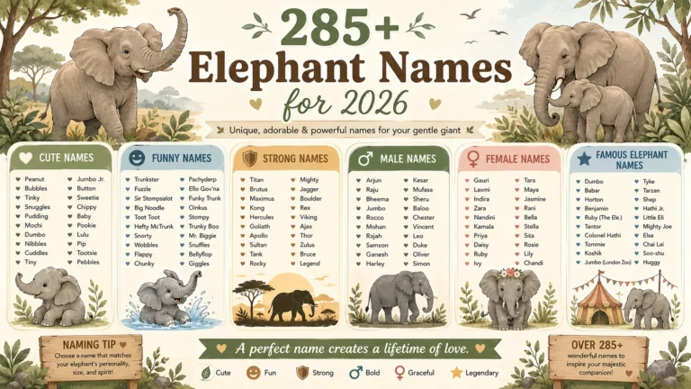elephant names