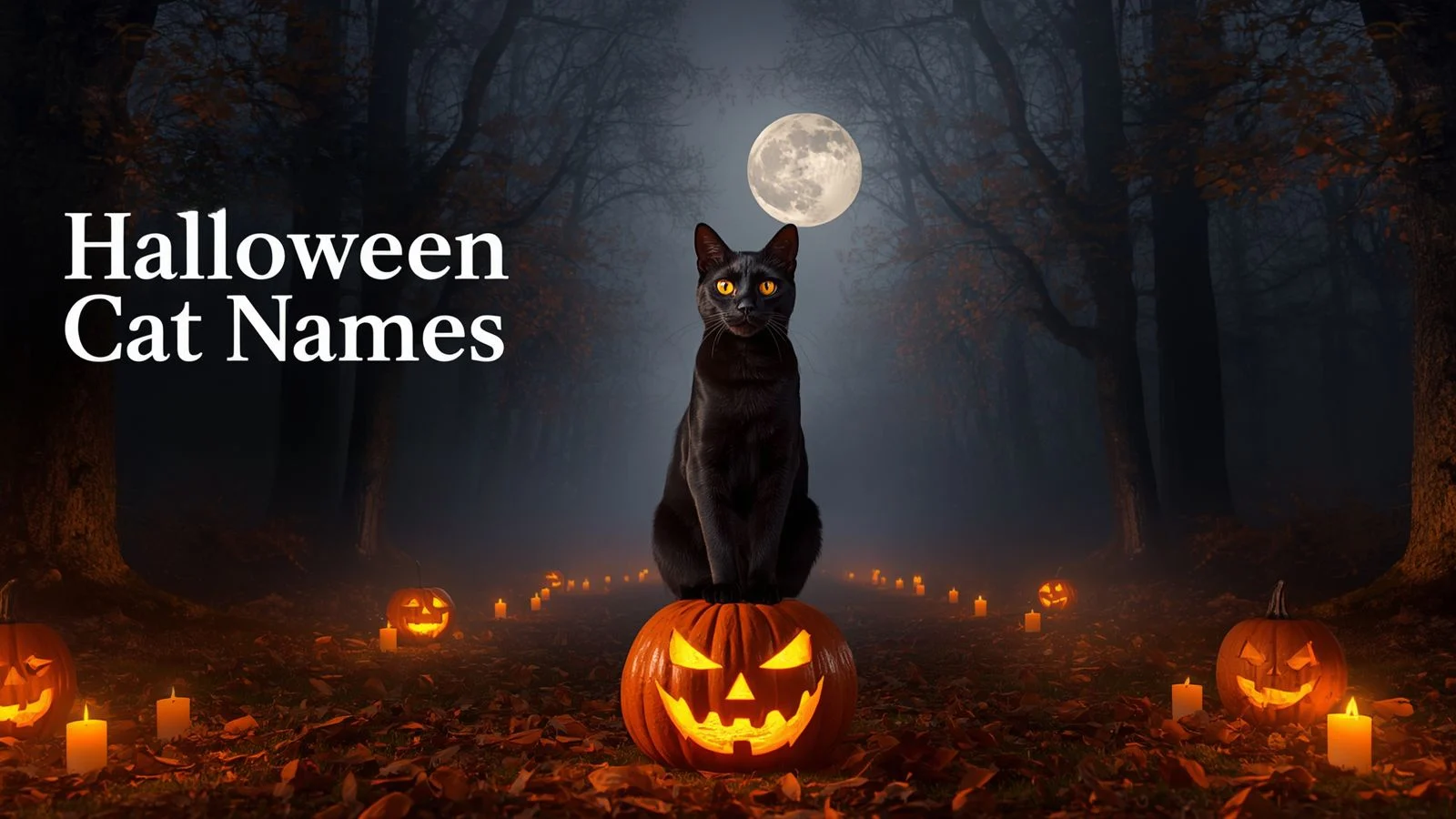 halloween cat names