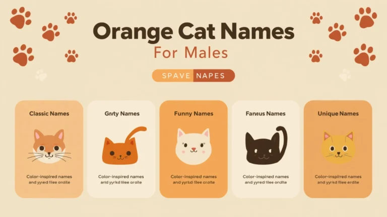 orange cat names male