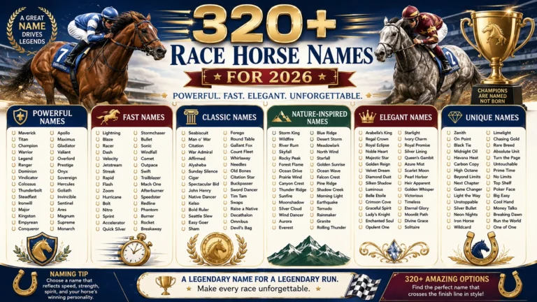 race horse names