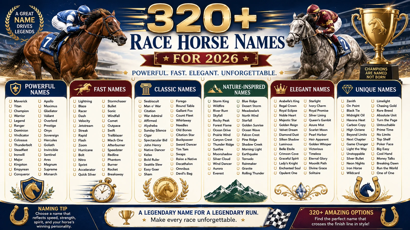 race horse names