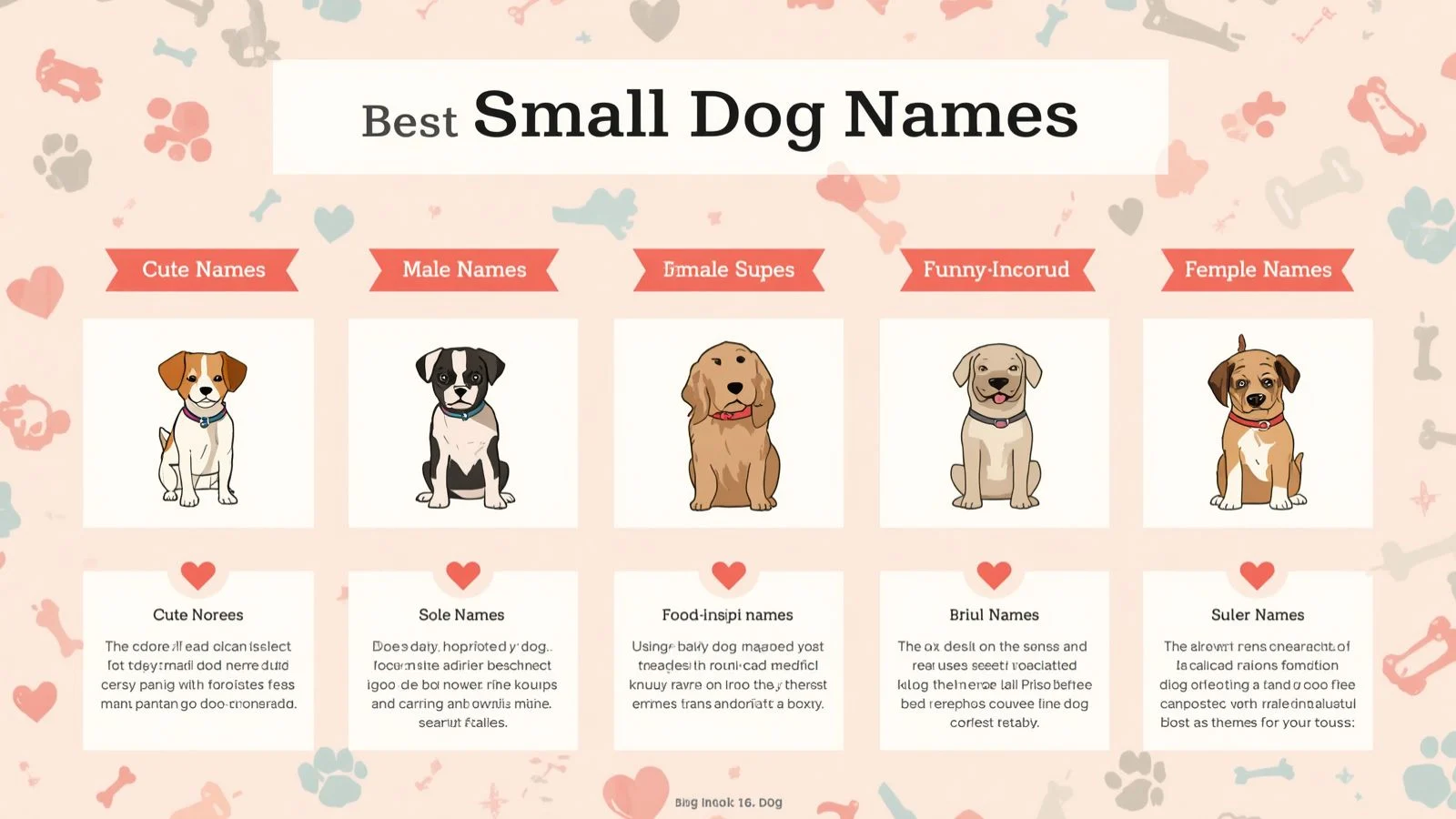 small dog names