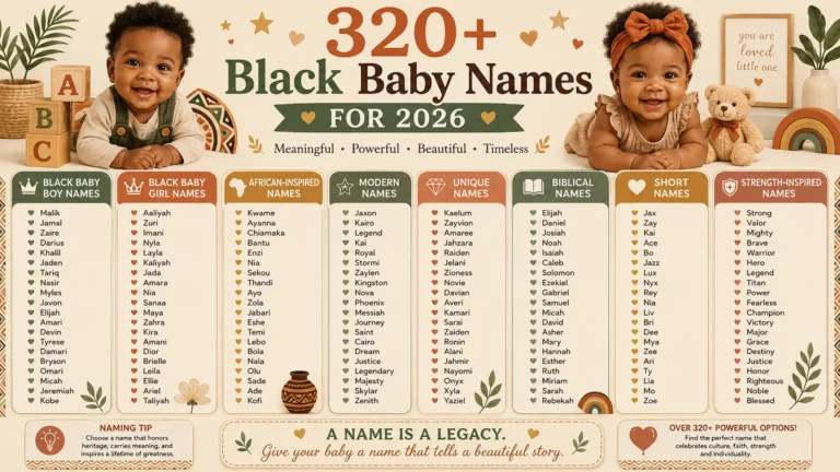 black baby names
