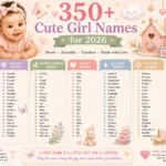 cute girl names unique