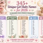 girl baby names unique