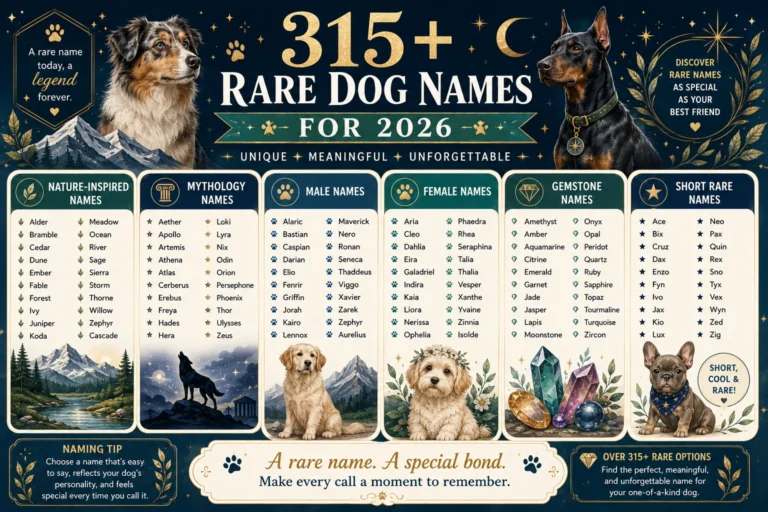 rare dog names